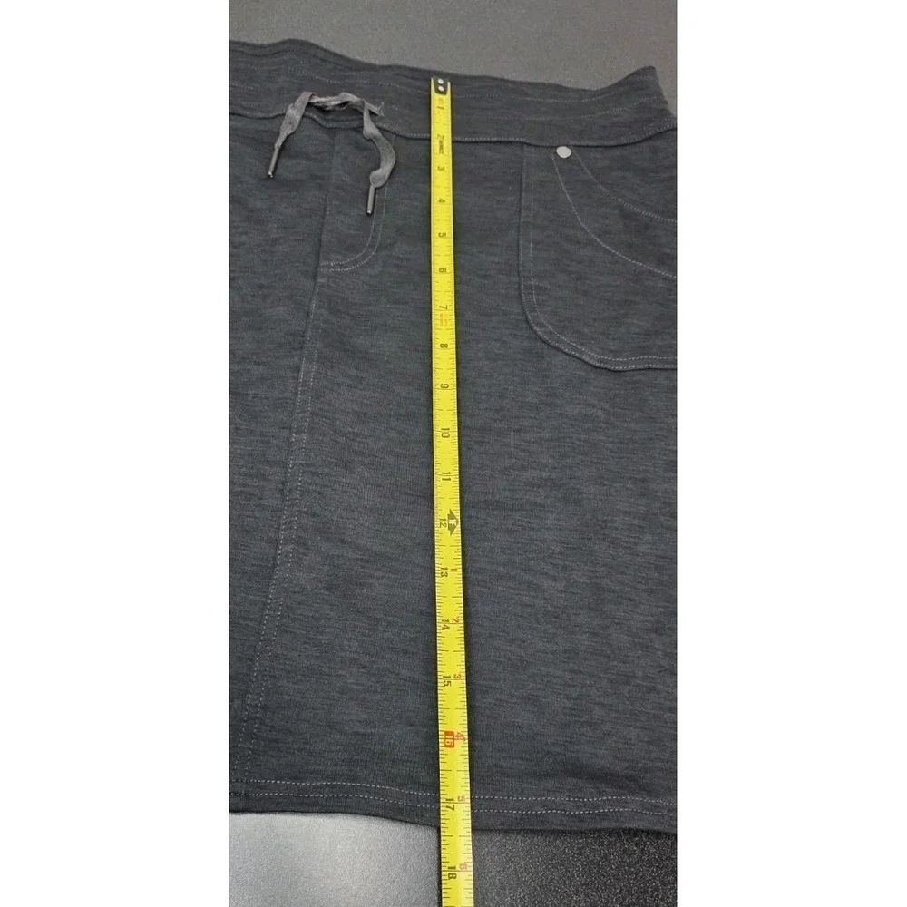 New Kuhl Women L Pull On Skort Grey Outdoor Athletic Hike Camp Gorpcore‎ Sport
